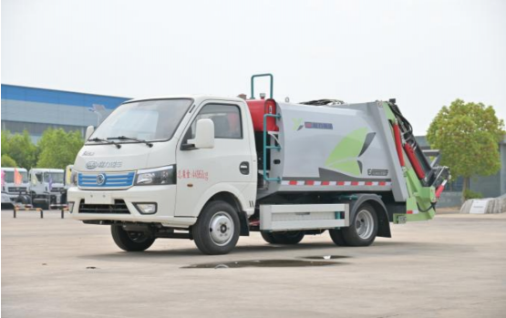 CL5041ZYSBEV 东风华神绿牌纯电动压缩垃圾车
