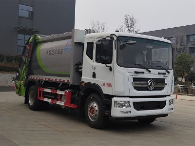 东风D9  14立方压缩垃圾车CL5181ZYS6AQC